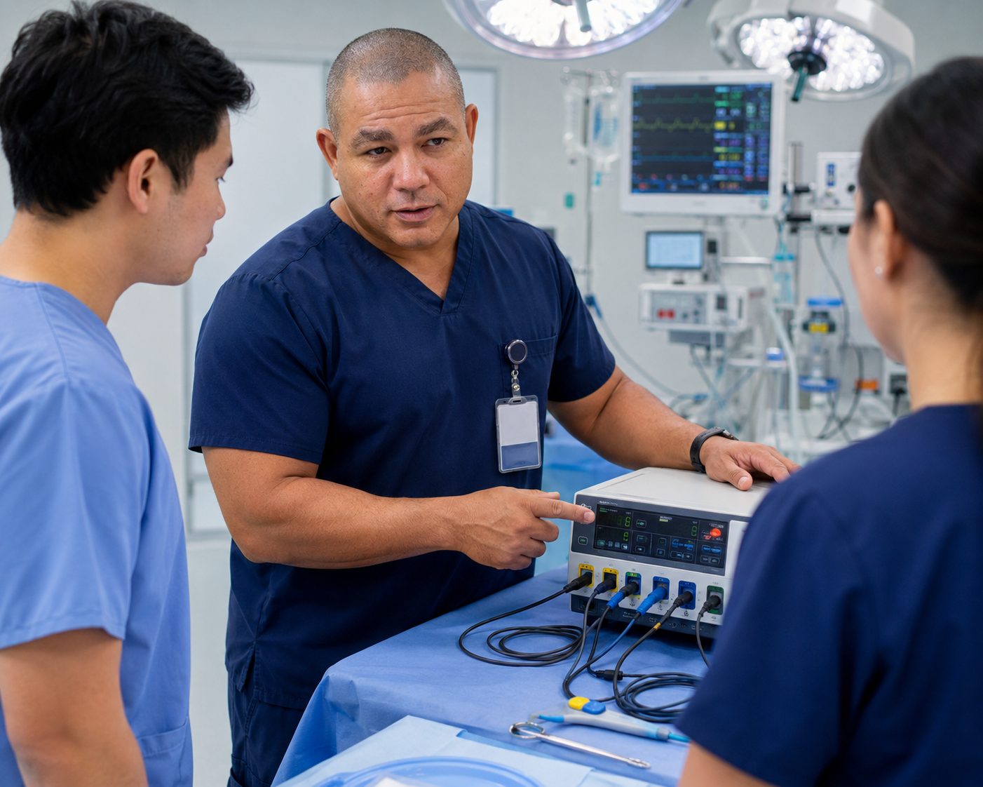 BiomedRx technician performing medical equipment repair gilbert to protect patient safety