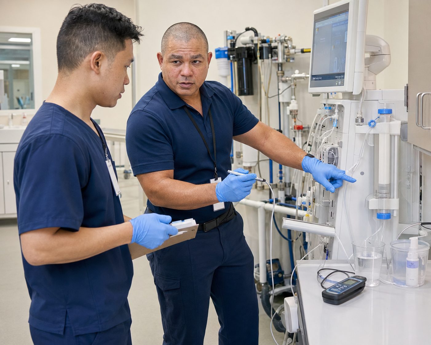 BiomedRx healthcare technology management team delivering biomedical equipment maintenance